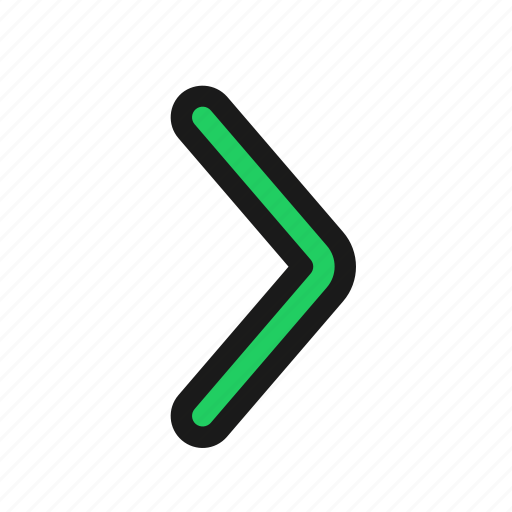 Arrow, chevron, right, next, continue, navigation, direction icon - Download on Iconfinder