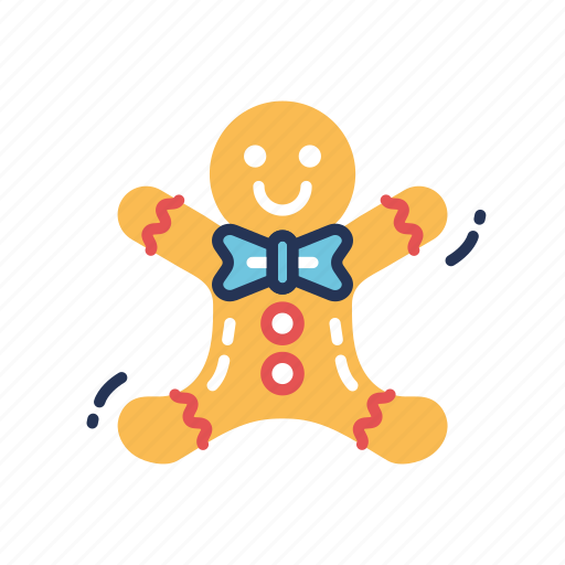Gingerbread, man, biscuit, christmas, cookie, cookies, gingerbread man icon - Download on Iconfinder