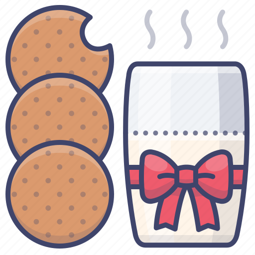 Cookies, holiday, milk icon - Download on Iconfinder