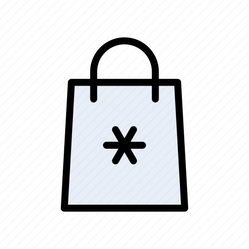 Bag, buying, christmas, shopping, snowflake icon - Download on Iconfinder