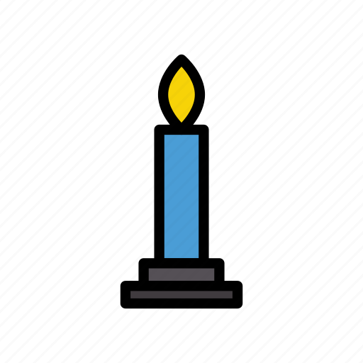 Candle, christmas, decoration, flame, party icon - Download on Iconfinder