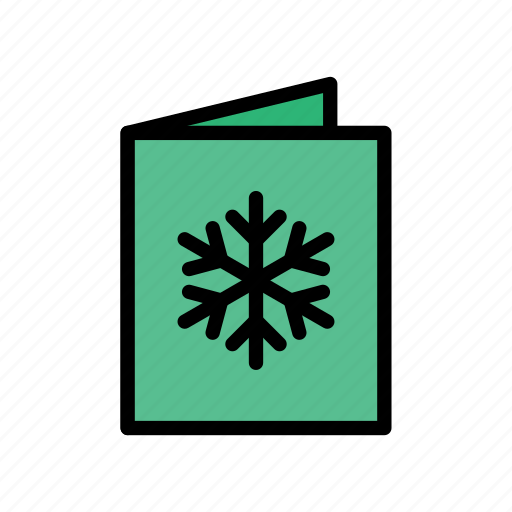 Card, christmas, festival, invitation, snowflake icon - Download on Iconfinder