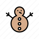 christmas, decoration, ice, party, snowman