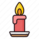 candle, decoration, celebration, light, sweet, gift, christmas, party, xmas