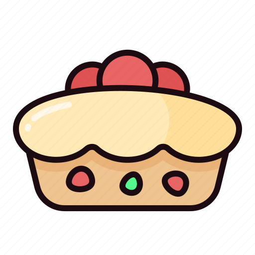 Fruit cake, dessert, cake, sweet, delicious, sugar, homemade icon - Download on Iconfinder