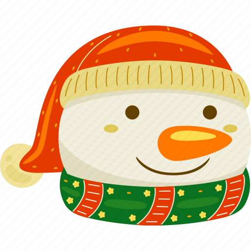 Snowman, winter, holiday, snow, cold, season, vector icon - Download on Iconfinder