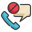 block, phone, mobile, call, cell, message icon 