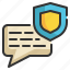 security, protect, scan, protection, lock, message icon 