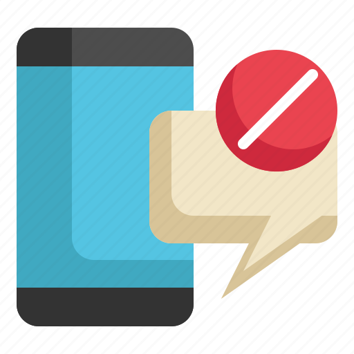 Block, protect, speech, message icon, chat icon - Download on Iconfinder