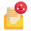 speech, share, envelope, text, mail, letter, message icon 