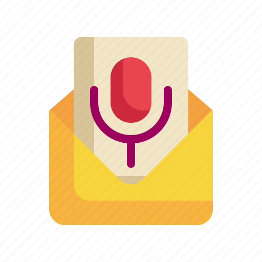Voice, mail, envelope, message icon, letter icon - Download on Iconfinder