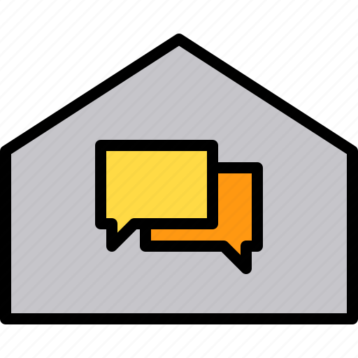 Chat, room, bubble, communication, deal icon - Download on Iconfinder