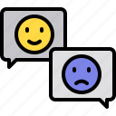 emojicon, chat, communication, deal