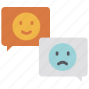 emojicon, chat, communication, deal