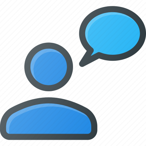 Bubble, chat, message, user icon - Download on Iconfinder