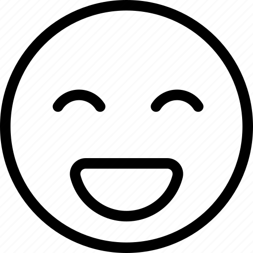 Chat, emoji, face, message, smiley, thrilled icon - Download on Iconfinder