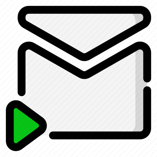 Send mail, send email, respond email, respond mail icon - Download on Iconfinder