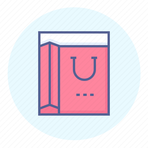 Bag, package, packing, paper, paper bag, purchase, shopping icon - Download on Iconfinder