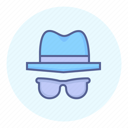 Hat, incognito, privacy, secret agent, spy, spying, sunglasses icon - Download on Iconfinder