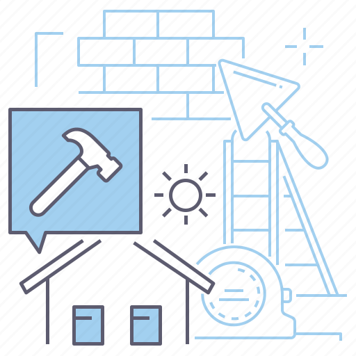 Repair, house construction, building, real estate icon - Download on Iconfinder