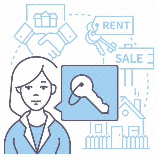House, sale, key, realtor services icon - Download on Iconfinder