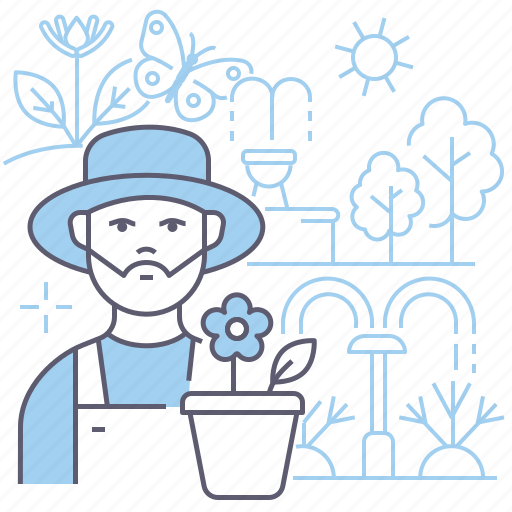 Gardener, natural, plants, grow icon - Download on Iconfinder