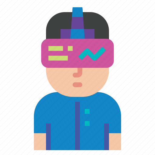 Avatar, ar, vr, reality, virtual, assisted, metaverse icon - Download on Iconfinder
