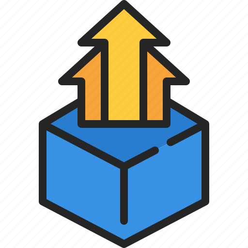 Development, improvement, growth, up, innovation, arrow, outbox icon - Download on Iconfinder