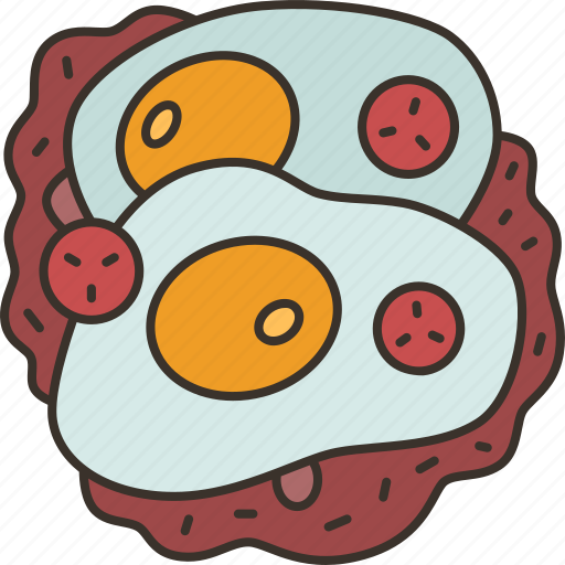 Ranch, eggs, breakfast, cuisine, mexican icon - Download on Iconfinder