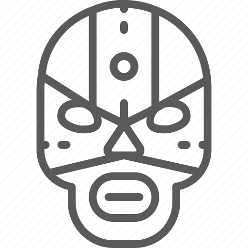Costume, face, fighter, mask, mexican, sport, wrestler icon - Download on Iconfinder