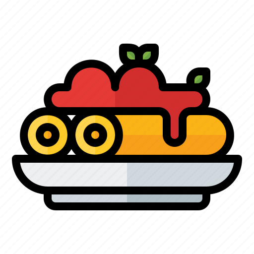 Mexican, food, meal, traditional, enchilada icon - Download on Iconfinder