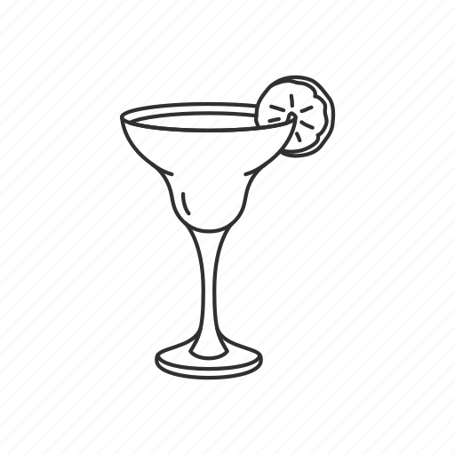 Beverage, bottle, cocktail, drink, glass, lemon, margarita icon - Download on Iconfinder