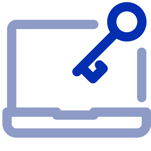 Laptop security, cybersecurity, protection, encryption, firewall, authentication, lock icon - Download on Iconfinder
