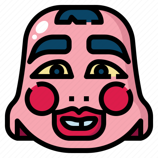 Mask, cultures, poppers, show, chinese, china, carnival icon - Download on Iconfinder