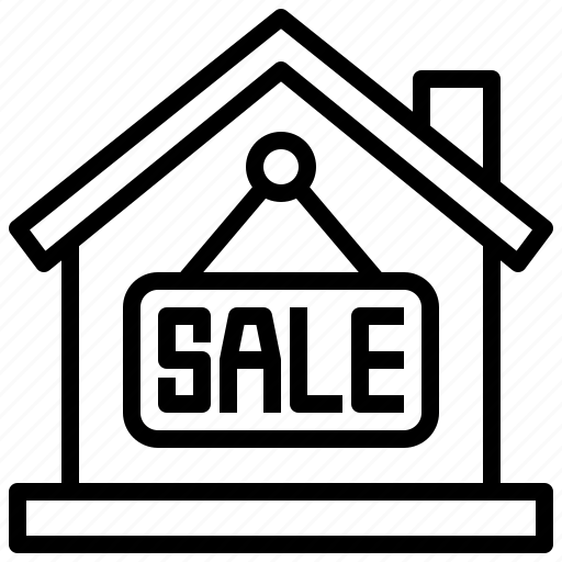 House, for, sale, mortgage, real, estate, property icon - Download on Iconfinder