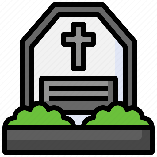 Death, rest, in, peace, demised, graveyard, tomb icon - Download on Iconfinder