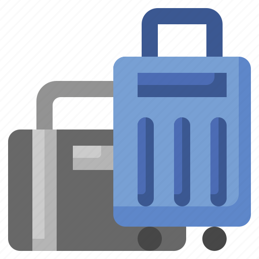 Baggage, tourism, departure, luggage, vacation icon - Download on Iconfinder