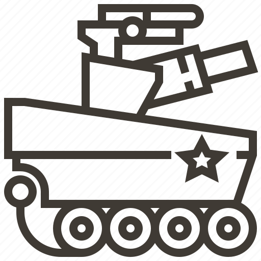 Military, tank, vehicle, war icon - Download on Iconfinder