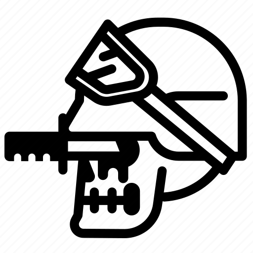 Dead, deadman, knife, military, skull, war, soldier icon - Download on Iconfinder