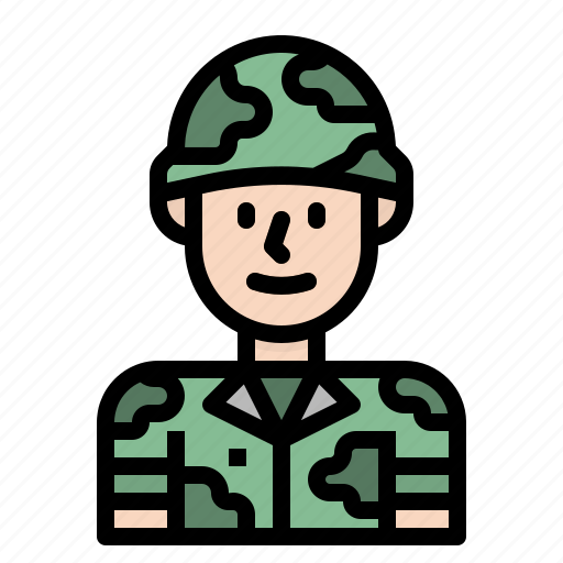 Army, job, military, professions, soldier icon - Download on Iconfinder