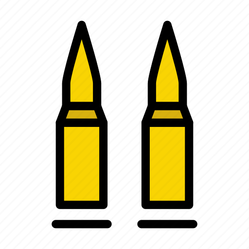 Army, bullet, military, shoot, weapon icon - Download on Iconfinder