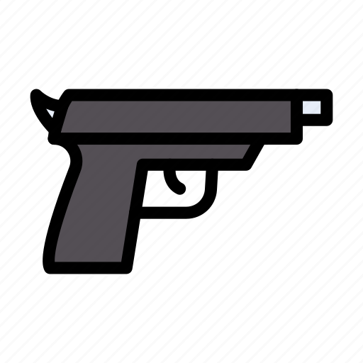 Gun, military, pistol, revolver, weapon icon - Download on Iconfinder