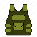 armor, army, bullet proof, military, vest