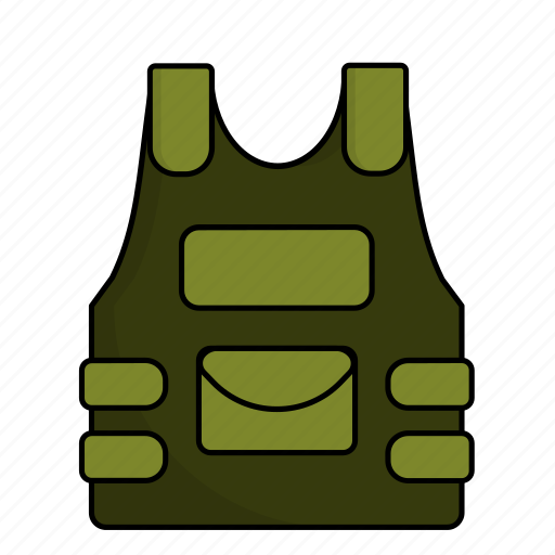 Armor, army, bullet proof, military, vest icon - Download on Iconfinder