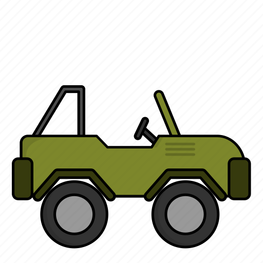 4x4, army, military, soldier, war icon - Download on Iconfinder