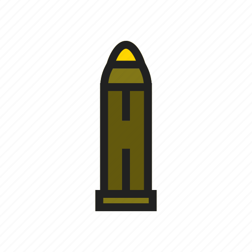 Ammo, army, bullet, gun, military, war, weapon icon - Download on Iconfinder