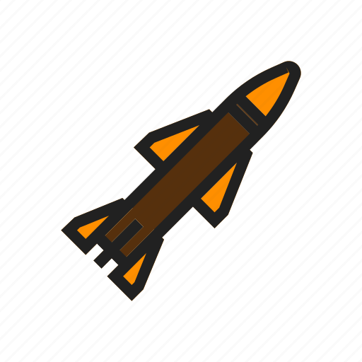 Army, gun, military, missile, rocket, war, weapon icon - Download on Iconfinder
