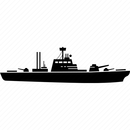 Battle, battleship, cruiser, military, ship, warship icon - Download on Iconfinder
