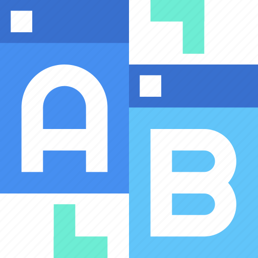 Ab test, testing, comparison, usability, seo, coding, programming icon - Download on Iconfinder