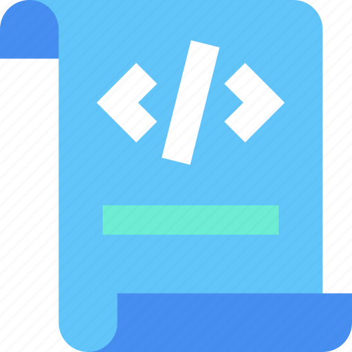 Script, document, file, paper, data, coding, programming icon - Download on Iconfinder